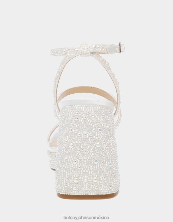 Betsey Johnson zapatos mujer F00V69 Denni Marfil