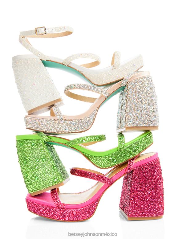 Betsey Johnson zapatos mujer F00V69 Denni Marfil