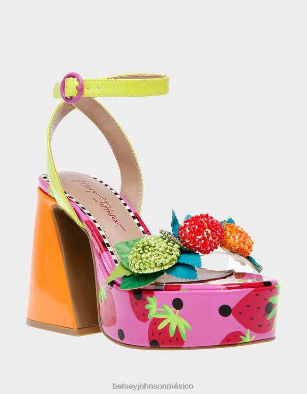 Betsey Johnson zapatos mujer F00V71 duende multi