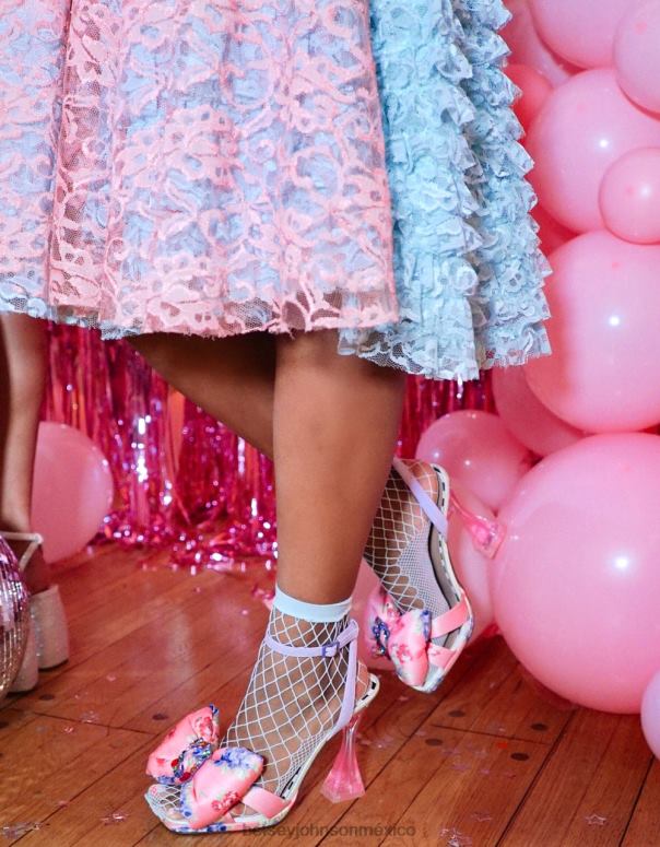 Betsey Johnson zapatos mujer F00V73 pollie rosa multi