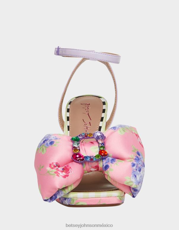 Betsey Johnson zapatos mujer F00V73 pollie rosa multi