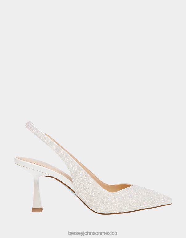 Betsey Johnson zapatos mujer F00V75 clark Marfil