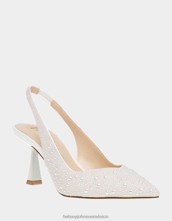 Betsey Johnson zapatos mujer F00V75 clark Marfil
