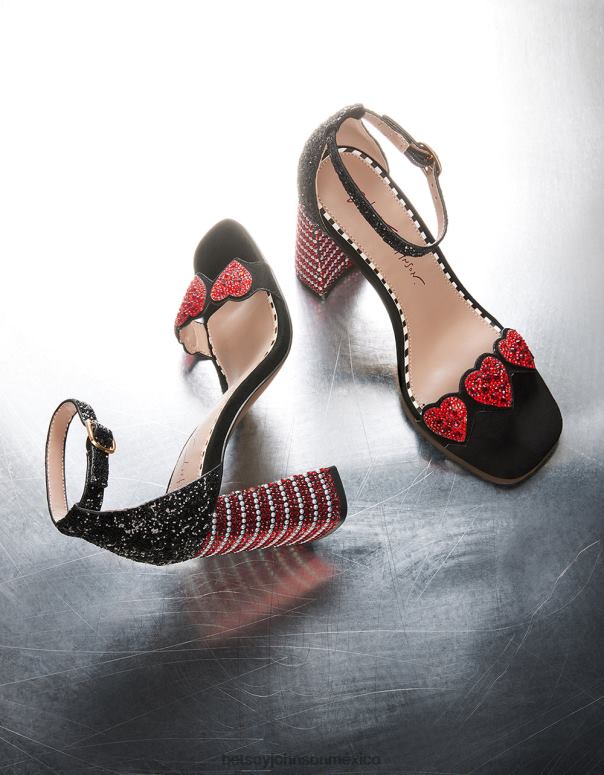 Betsey Johnson zapatos mujer F00V77 kameron-bj negro multi