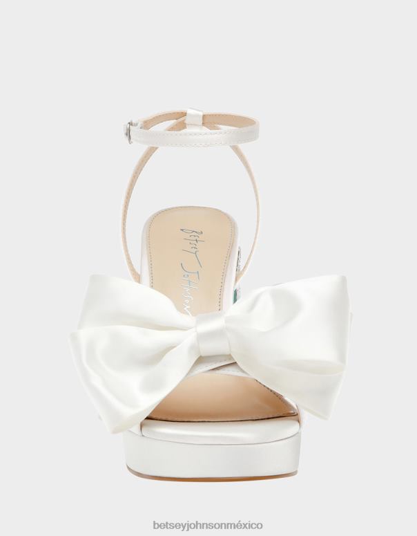 Betsey Johnson zapatos mujer F00V81 loco Marfil