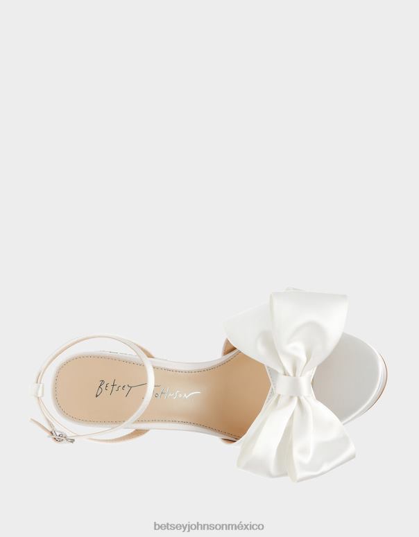 Betsey Johnson zapatos mujer F00V81 loco Marfil