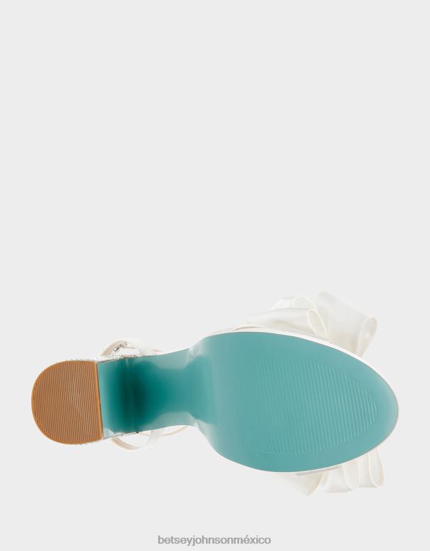 Betsey Johnson zapatos mujer F00V81 loco Marfil