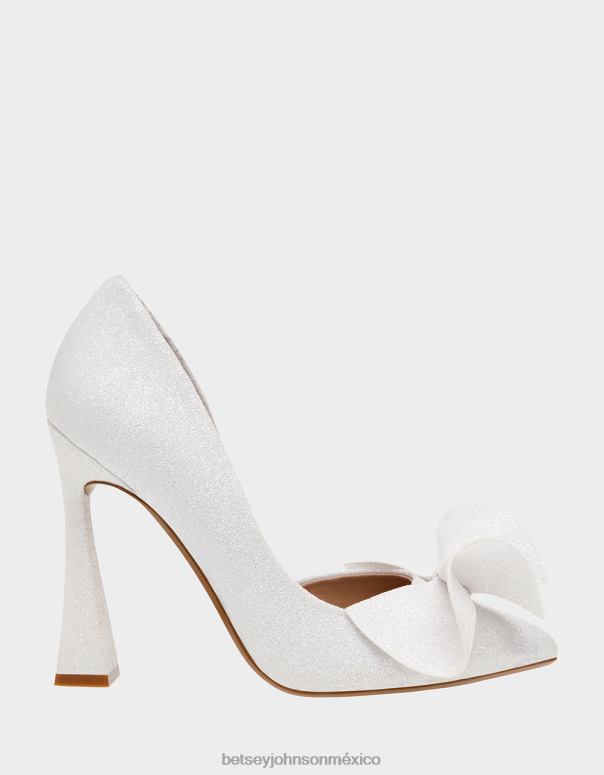 Betsey Johnson zapatos mujer F00V84 ejercer presión sobre Marfil
