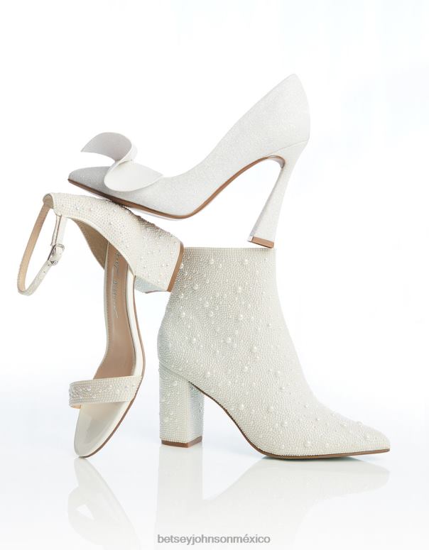 Betsey Johnson zapatos mujer F00V84 ejercer presión sobre Marfil