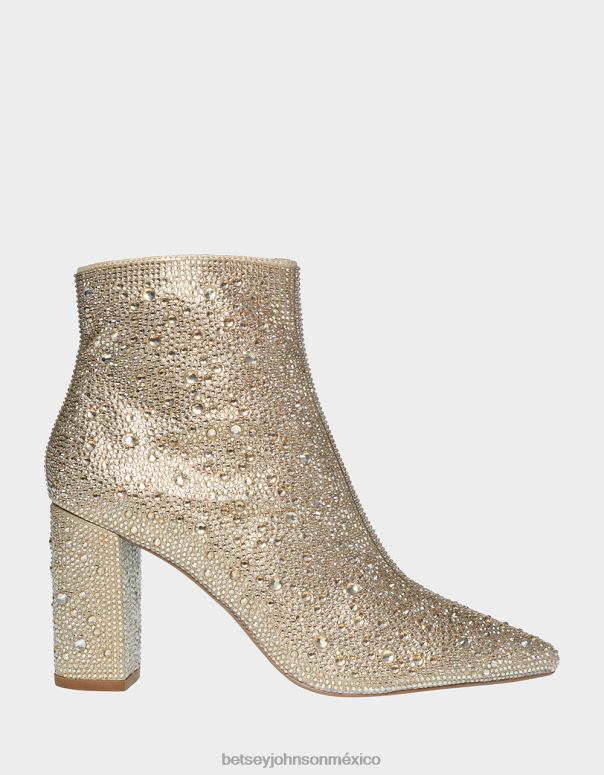 Betsey Johnson zapatos mujer F00V86 cady oro claro oro multi