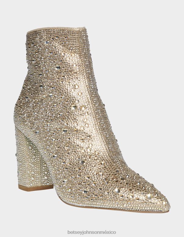 Betsey Johnson zapatos mujer F00V86 cady oro claro oro multi
