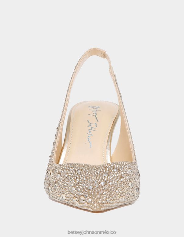 Betsey Johnson zapatos mujer F00V93 clark oro