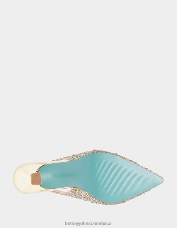 Betsey Johnson zapatos mujer F00V93 clark oro