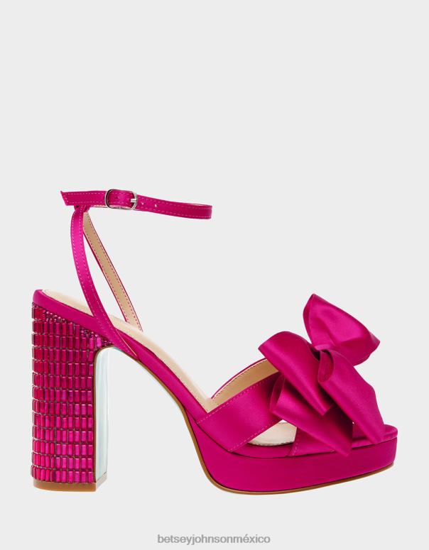 Betsey Johnson zapatos mujer F00V96 loco fucsia