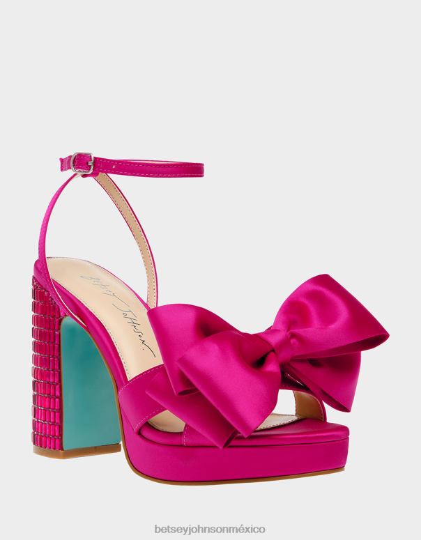 Betsey Johnson zapatos mujer F00V96 loco fucsia