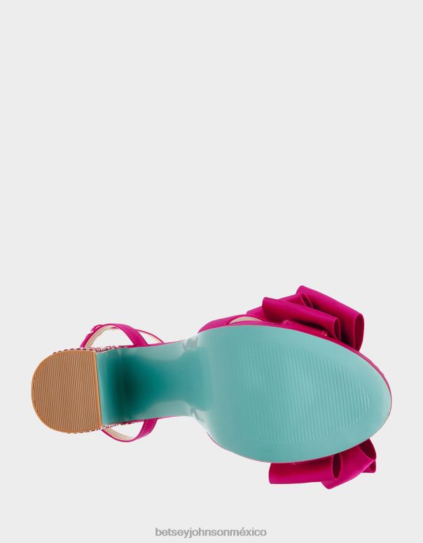Betsey Johnson zapatos mujer F00V96 loco fucsia