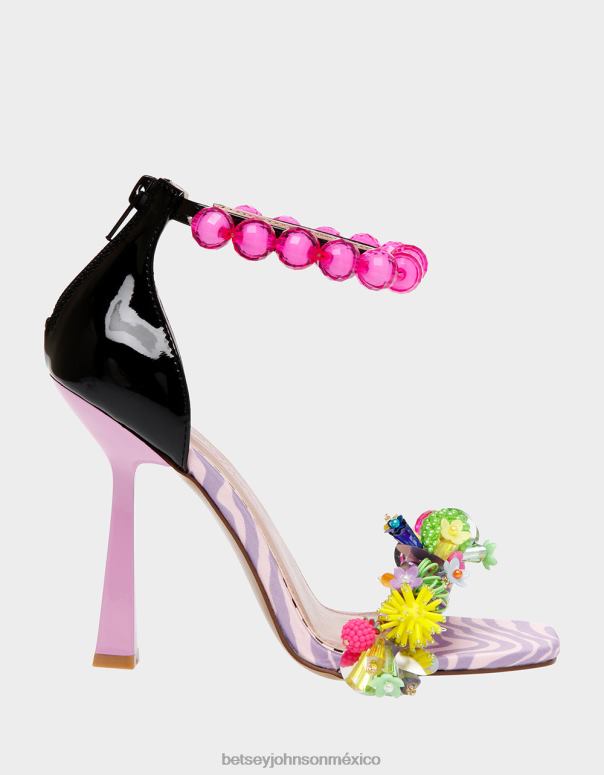 Betsey Johnson zapatos mujer F00V98 clooney rosa multi