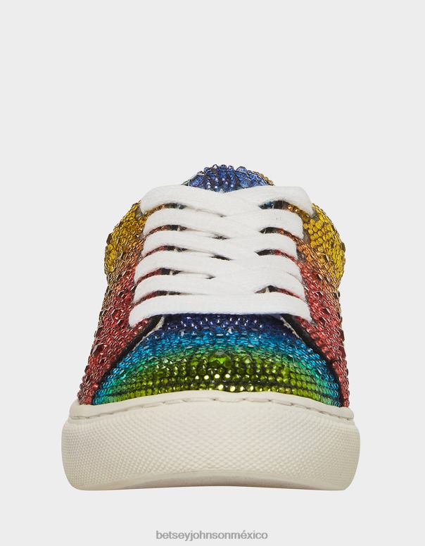 Betsey Johnson zapatos niños F00V175 Sidny arcoiris multi