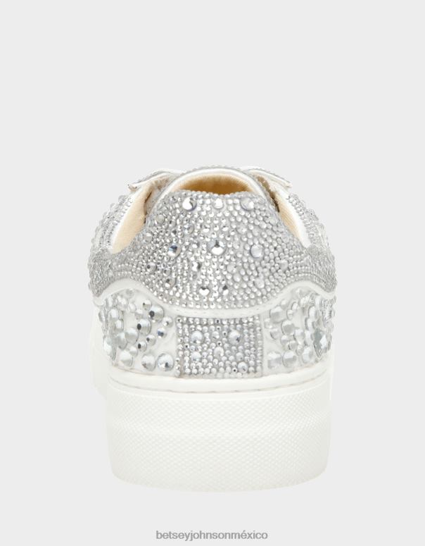 Betsey Johnson zapatos mujer F00V194 confiar blanco