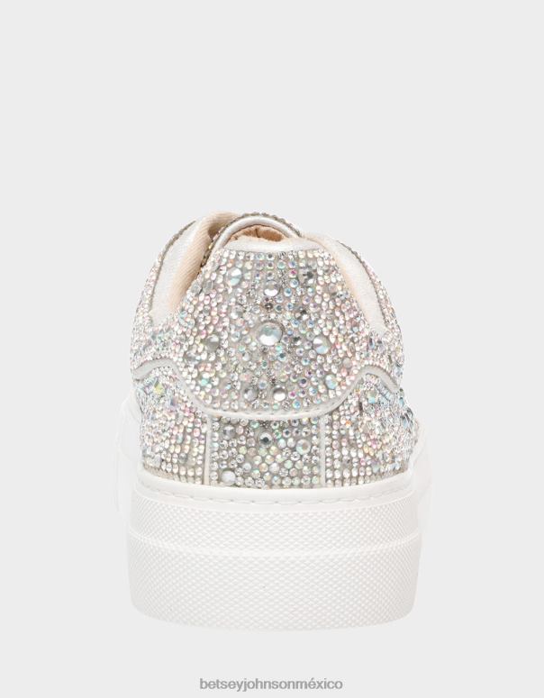 Betsey Johnson zapatos mujer F00V1 Sidny pedrería