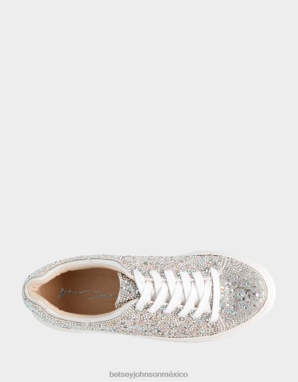 Betsey Johnson zapatos mujer F00V1 Sidny pedrería