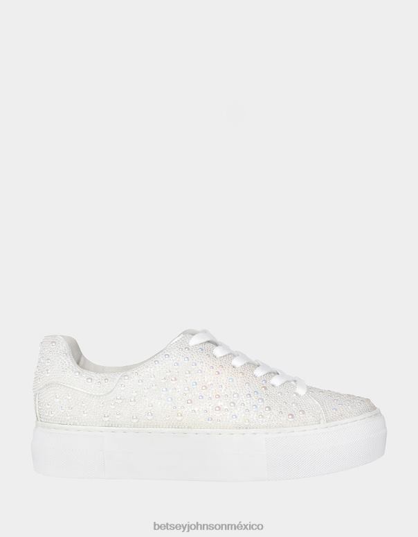 Betsey Johnson zapatos mujer F00V3 Sidny Marfil