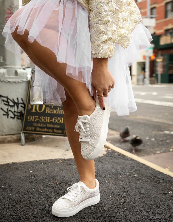 Betsey Johnson zapatos mujer F00V3 Sidny Marfil