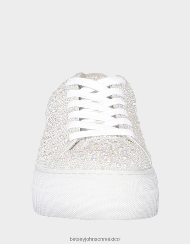 Betsey Johnson zapatos mujer F00V3 Sidny Marfil