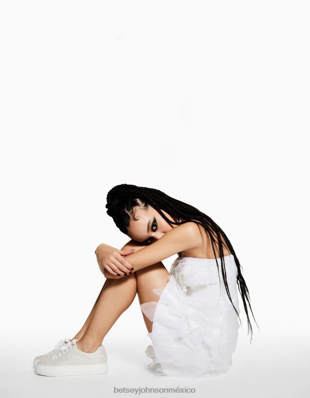 Betsey Johnson zapatos mujer F00V3 Sidny Marfil