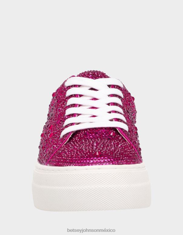 Betsey Johnson zapatos mujer F00V40 Sidny fucsia