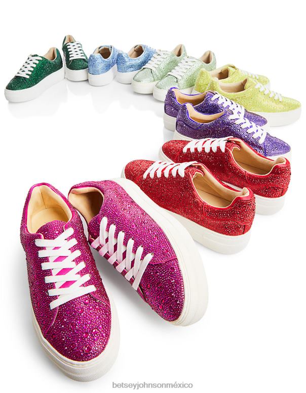 Betsey Johnson zapatos mujer F00V40 Sidny fucsia